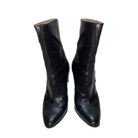 Manolo Blahnik Leather Women Boots Size 6 /Eu 36.5 - Picture 2 of 8